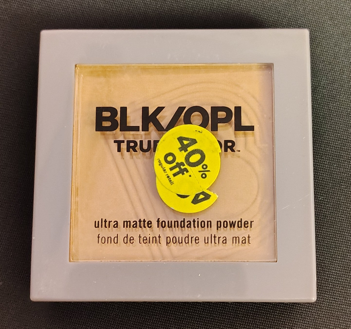 NEW - BLK/OPL True Color Matte Foundation Powder Medium Dark