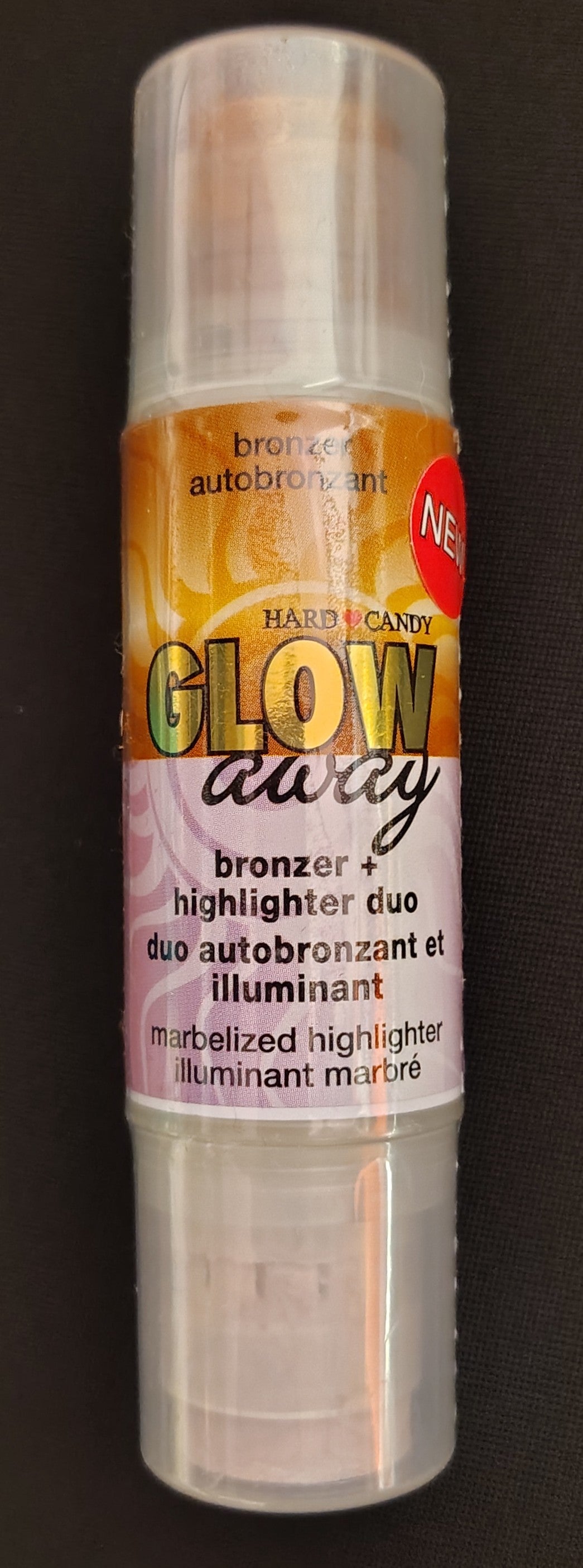 NEW - Hard Candy Glow Away Cream Bronzer With Highlight Stick
