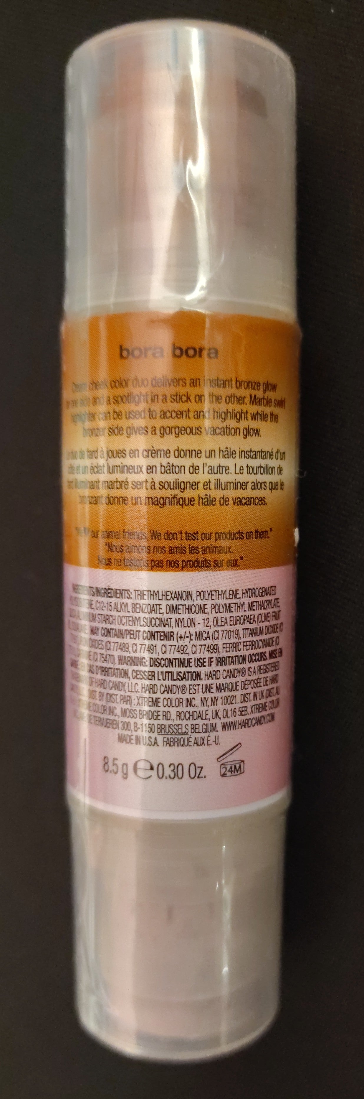 NEW - Hard Candy Glow Away Cream Bronzer With Highlight Stick
