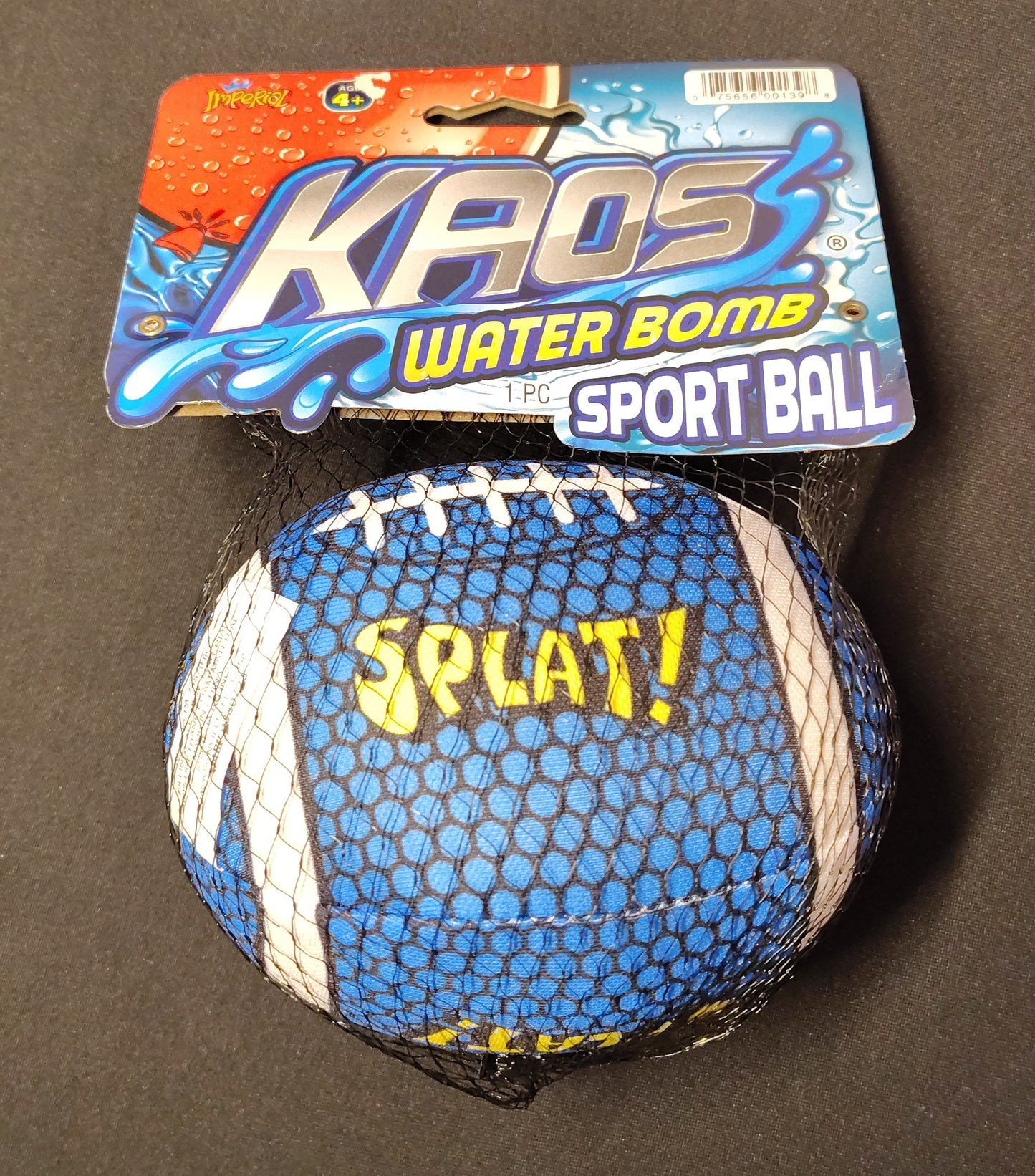 NEW - Kaos Water Bomb Sport Ball Football