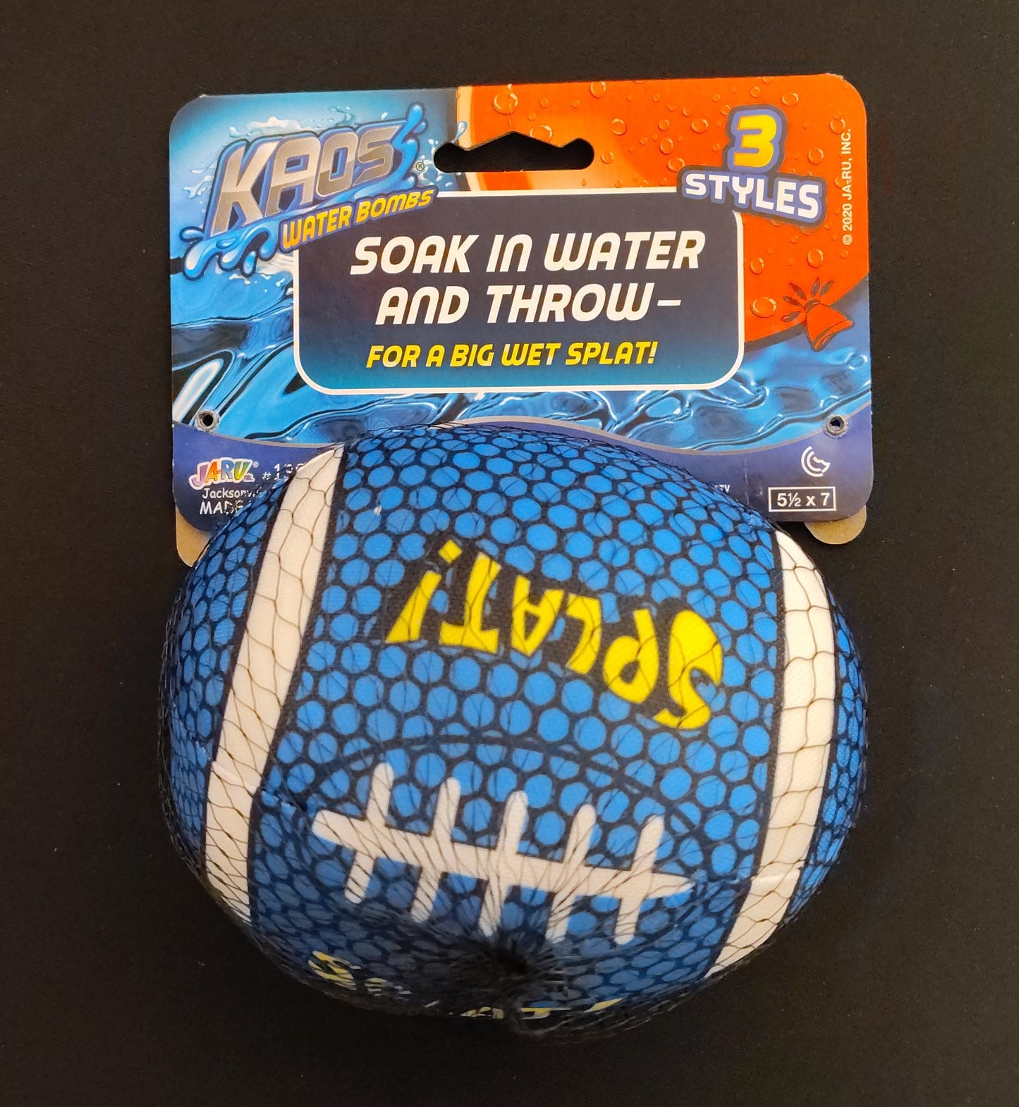 NEW - Kaos Water Bomb Sport Ball Football