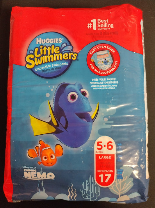 NEW - Huggies Little Swimmers - size 5-6 - KB10007