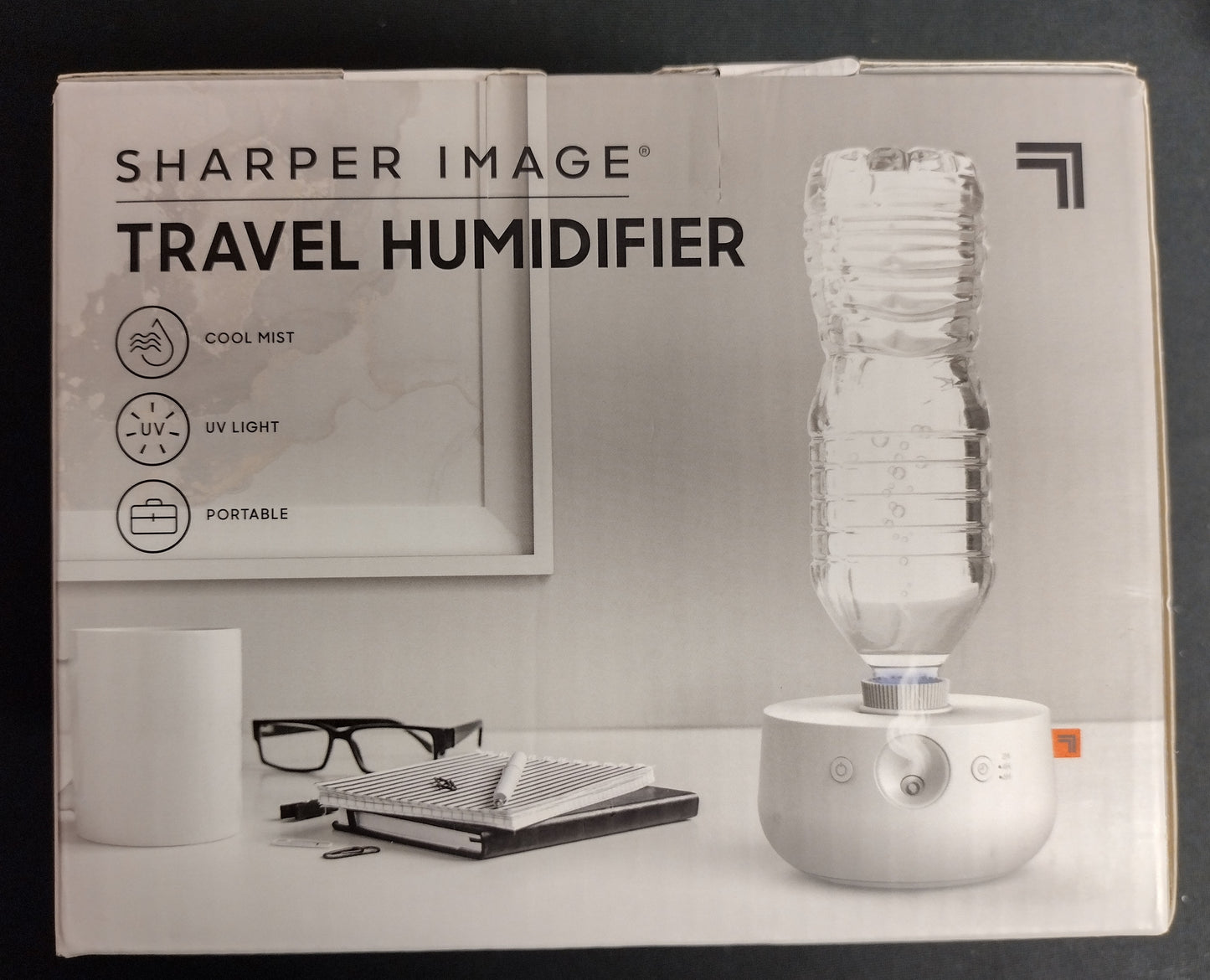 NEW - Sharper Image - Travel Humidifier - HW10004