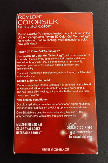 NEW - Revlon color silk hair dye - BP10019