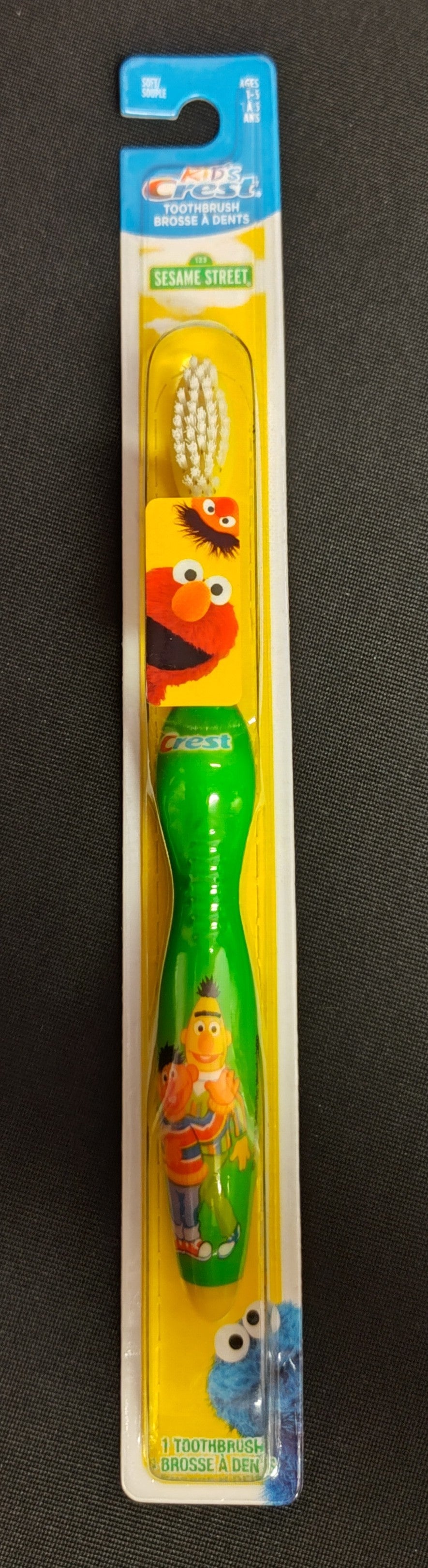 NEW - Kids Crest - Sesame Street Toothbrush - HW10009