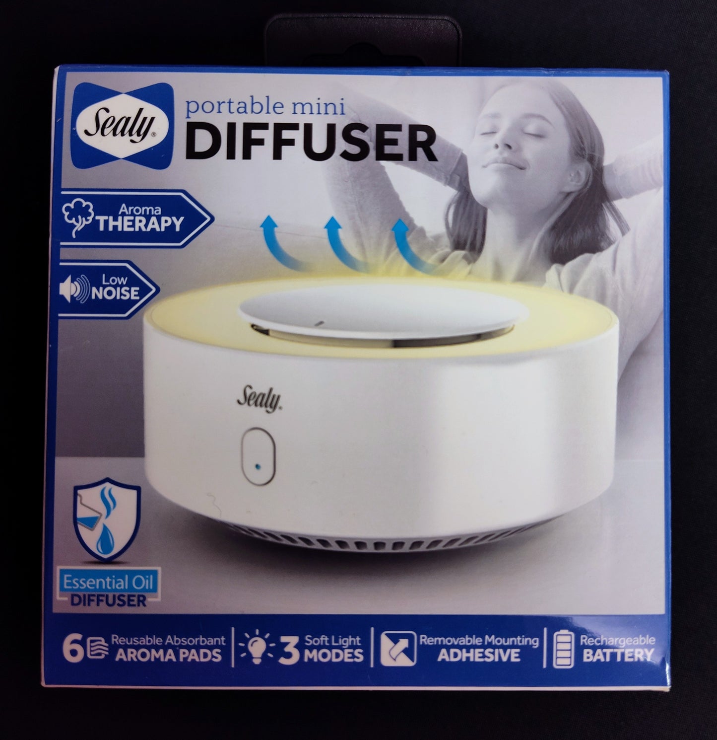 NEW - Sealy - Portable Mini Diffuser HW10017