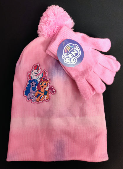 NEW - My Little Pony - Beanie and glove set