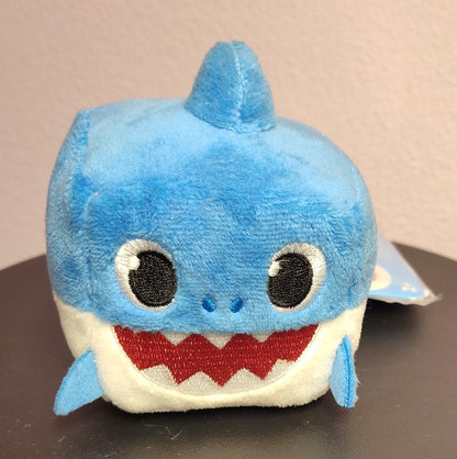 NEW - Baby Shark - Daddy Shark Plush Cube - KB10012