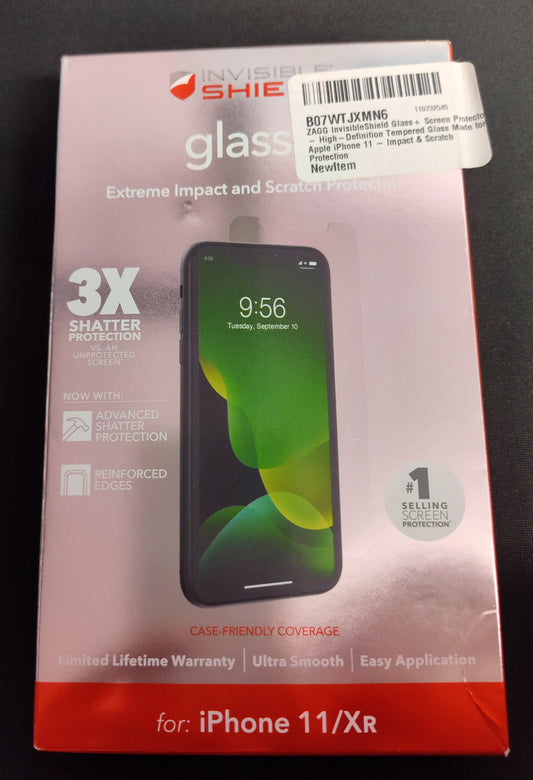 NEW - Invisible Shield Screen Protector iPhone 11/XR - EA10004