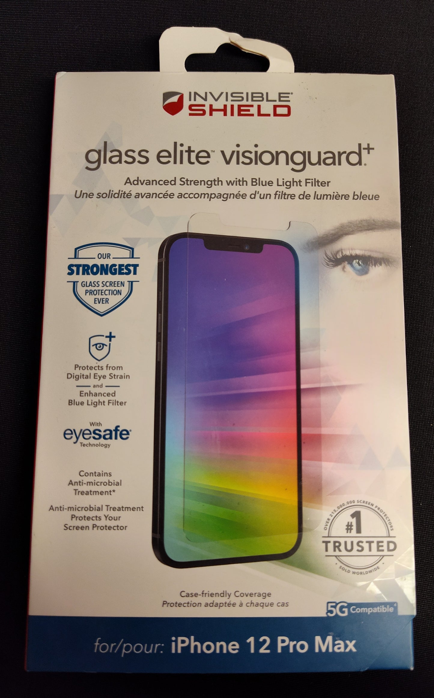 NEW - Invisible Shield glass elite vision guard iPhone 12 Pro Max - EA10001