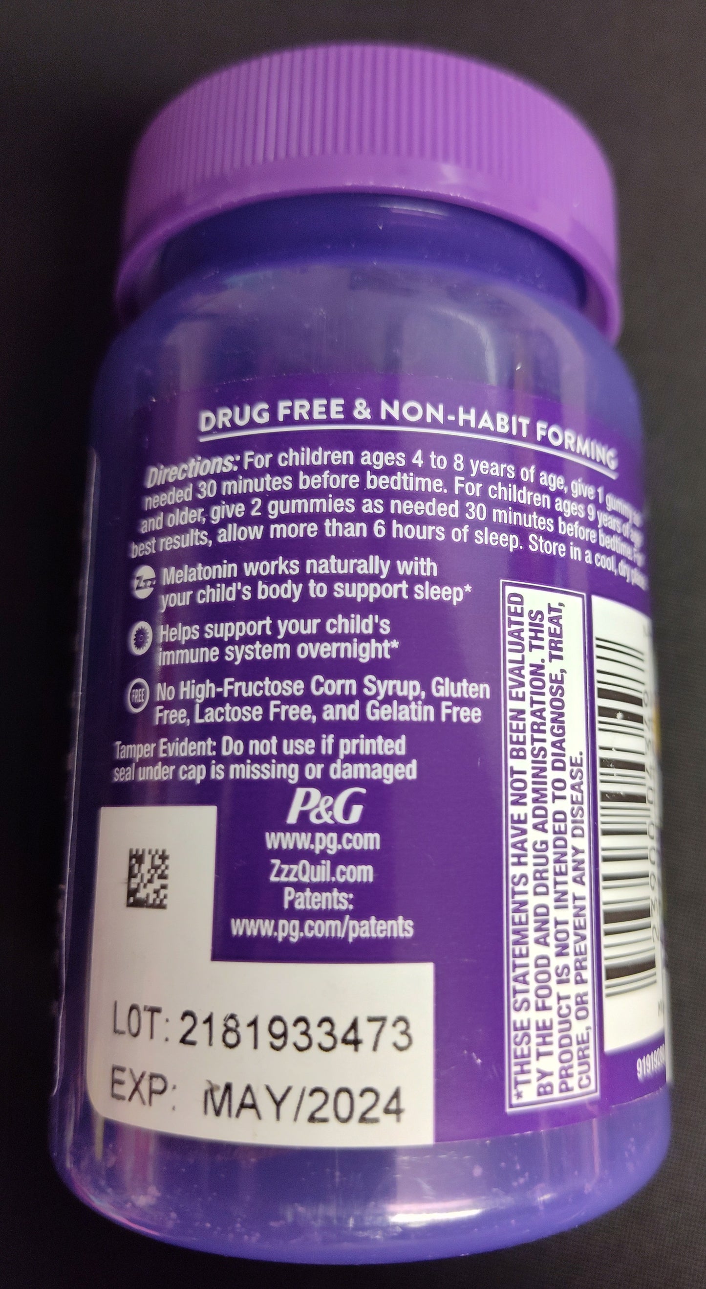 NEW - Vicks Pure Zzzs Kids + Immunity 42ct EXPIRED!!!!!- HW10025