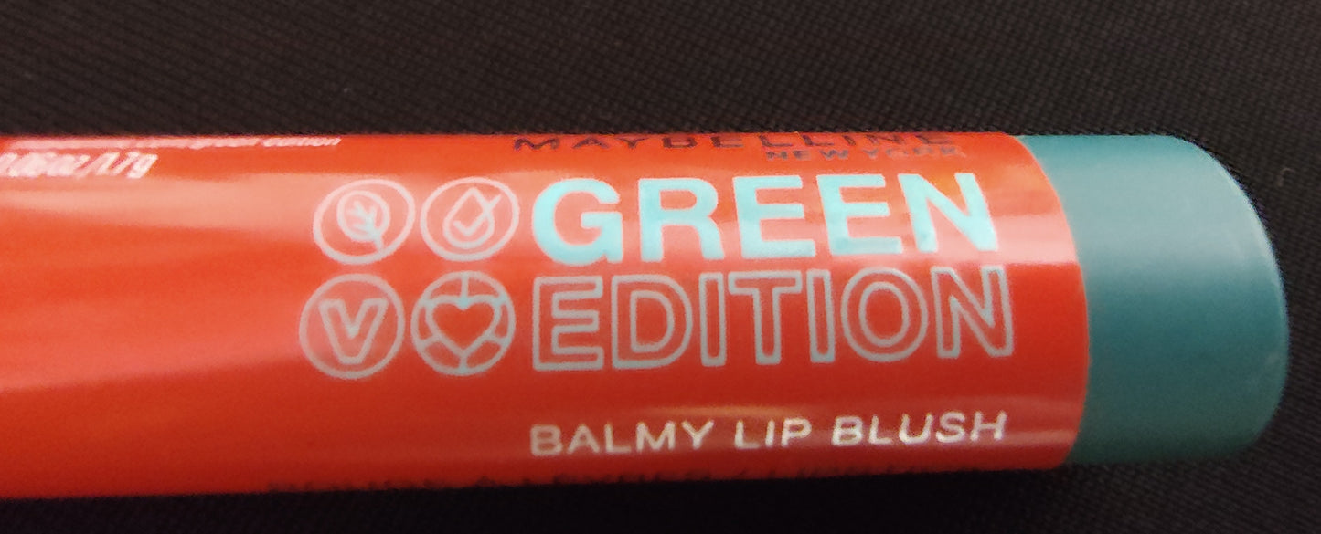 NEW - Maybelline Green Addition Balmy Lip Blush - Sunshine - BM10038