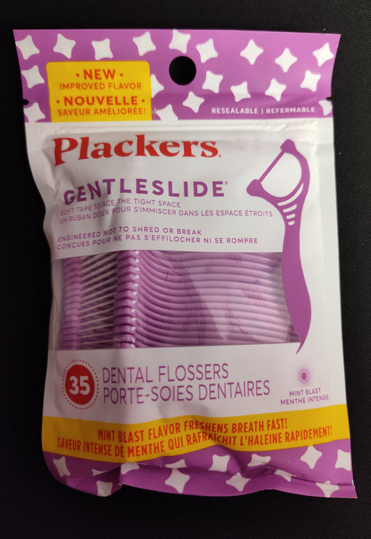 NEW - Plackers GentleSlide 35 pack - HW10026