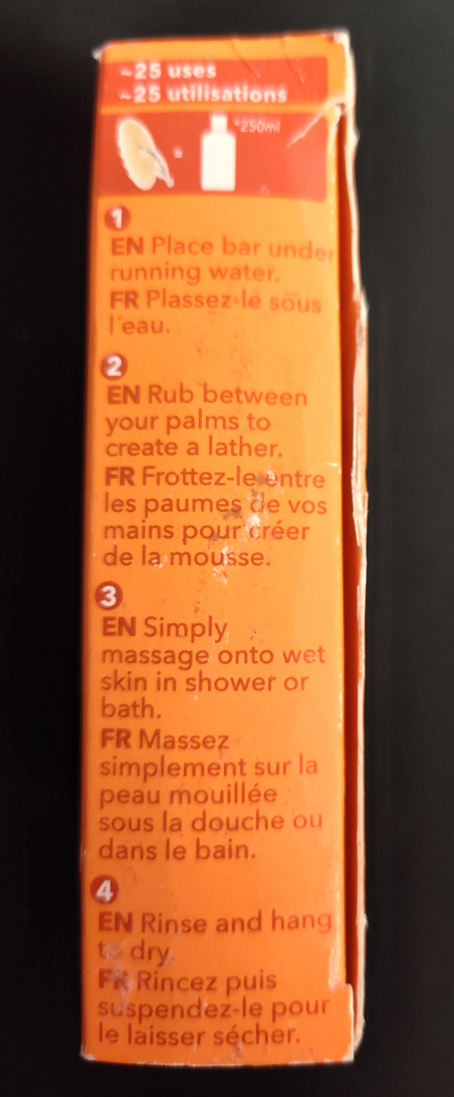 NEW - Foamie - Shower Body Bar - Papaya & Oat Milk - HW10027