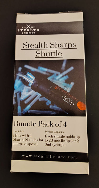 NEW - Stealth Bros & Co Sharps Shuttle Bundle Pack of 4