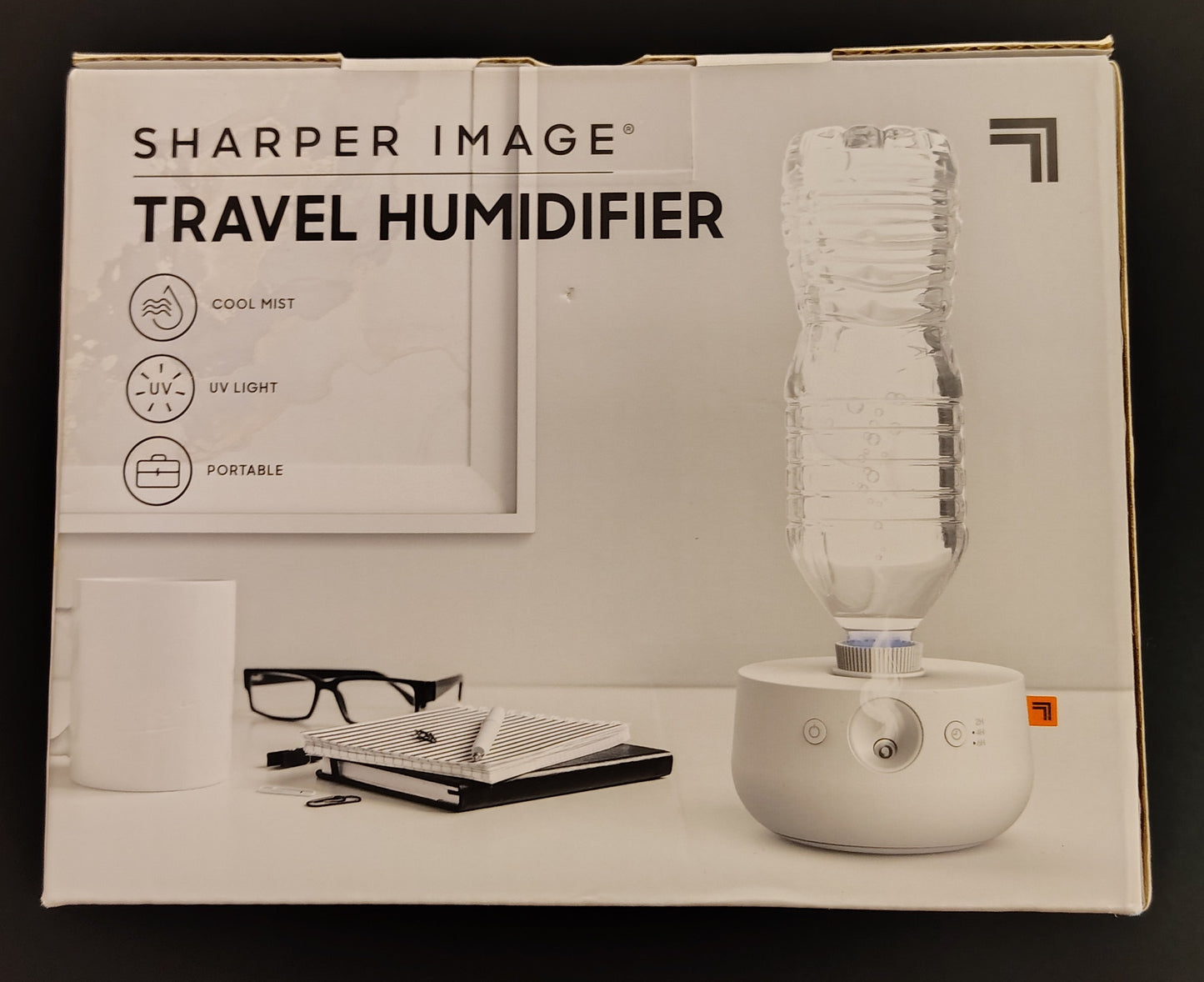 NEW - Sharper Image Portable Mini Travel Humidifier