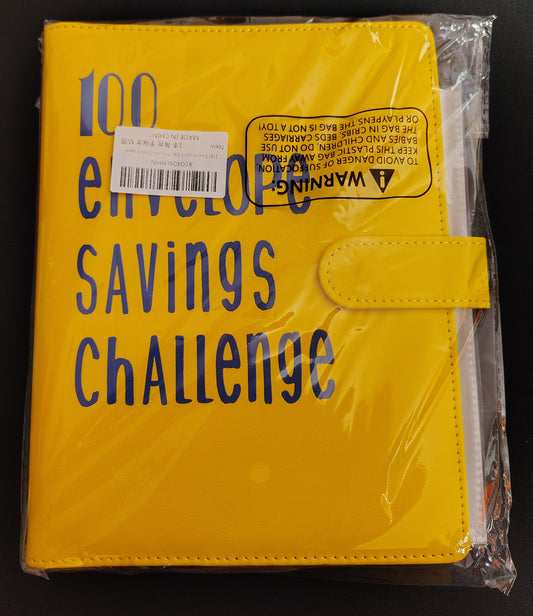 NEW - 100 Envelope Challenge Binder