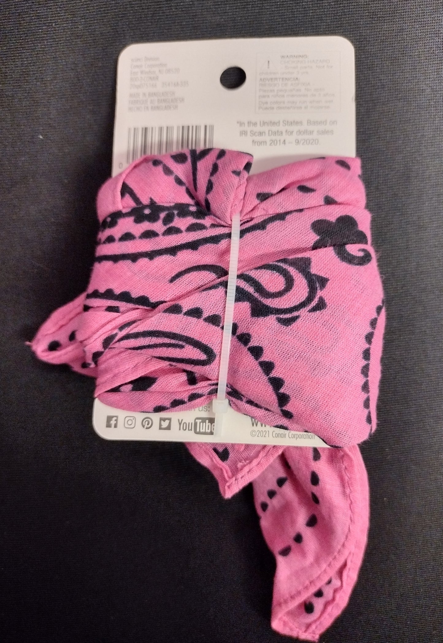 NEW - Scunci - Scarf - pink