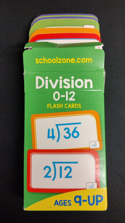 USED - Division flash cards - KB10005