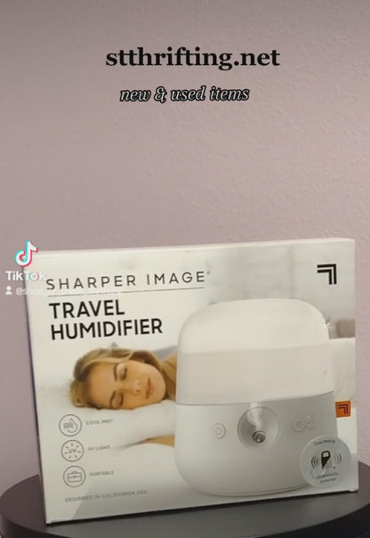 NEW - Sharper Image - Travel Humidifier - HW10004