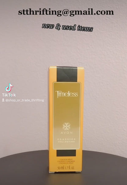 NEW - Avon - Timeless Cologne Spray - A10005