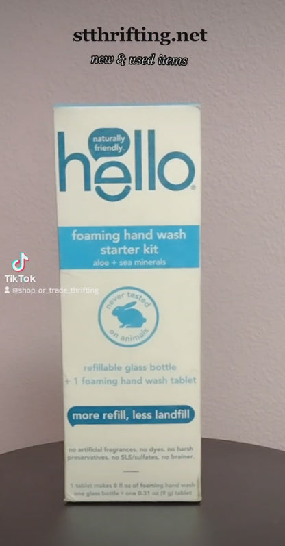 NEW - Hello foaming hand wash kit - H10002