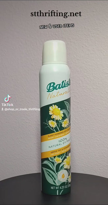 NEW - Batiste Naturally - Plant Powered Dry Shampoo - HA20023