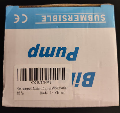 NEW - Non Automatic Bilge Pump O10001