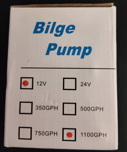 NEW - Non Automatic Bilge Pump O10001