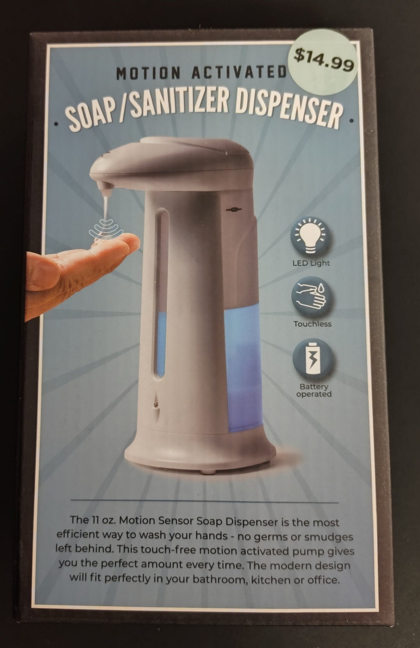 NEW - Motion Activated Soap/Sanitizer Dispenser H10011